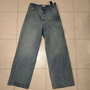 zara wide leg jeans